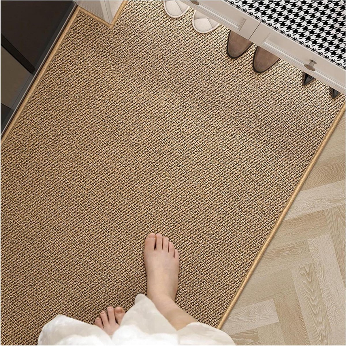 Binnendeur Mat - Vuilvanger Mat - Huis Schoon Houden - Antislip Katoen Basis - 80x120 cm -