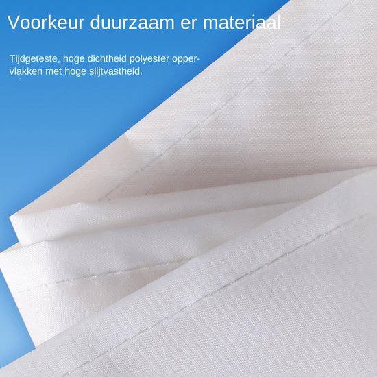 Opzetbad Voor Peuters - Zandwerend Zwembad - Waterpret Buiten - Draagbare Zwemzone - 14 meter - Blauw — afbeelding 2