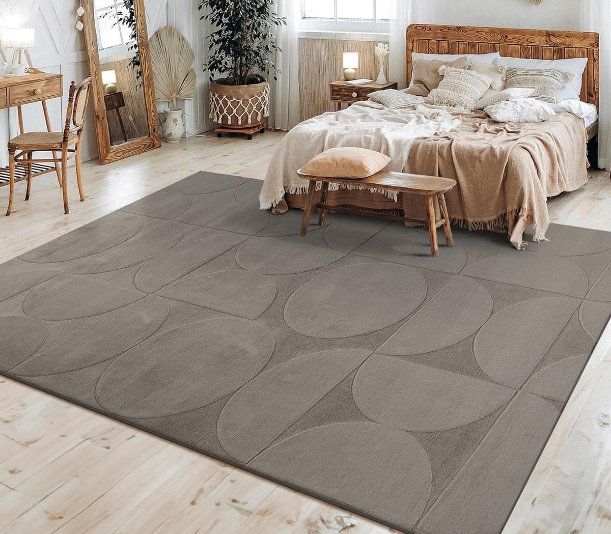 Vloerkleed Laagpolig - Decoratief Kleed - Woonkamer Verfraaien - Geschikt voor vloerverwar