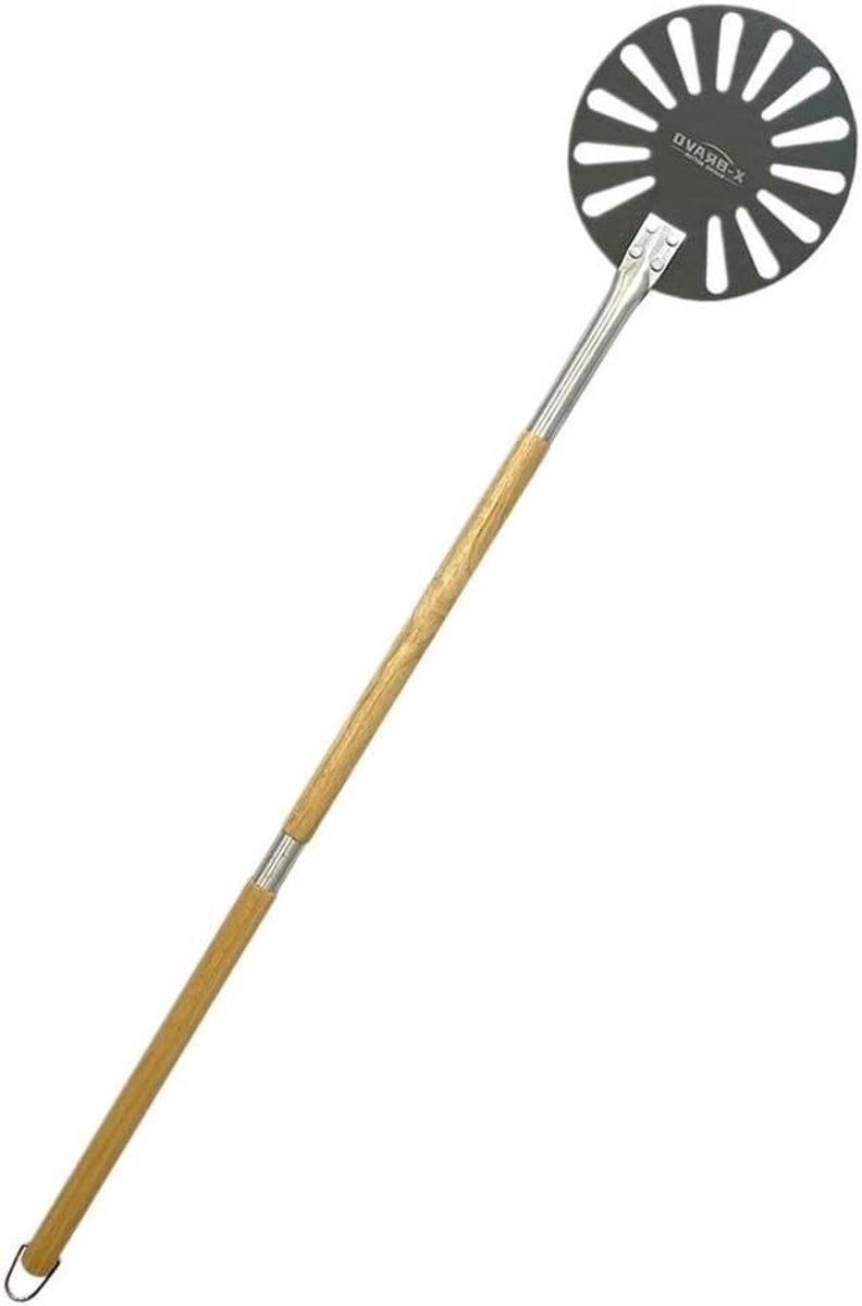 Pizzaschop Aluminium - Pizza schep - Pizza bakken - Verwijderbaar handvat - 225 cm - Lang