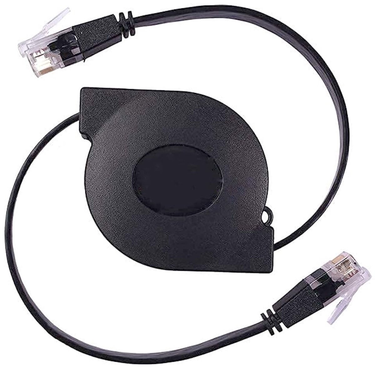 Dailygoods - Cat-7 Ethernet-netwerkkabel Ultra Platte Intrekbare Kabel