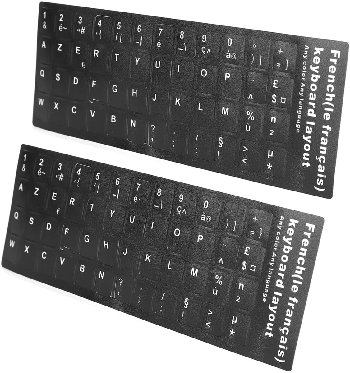 Dailygoods - Franse Toetsenbordstickers voor Computer en Laptop