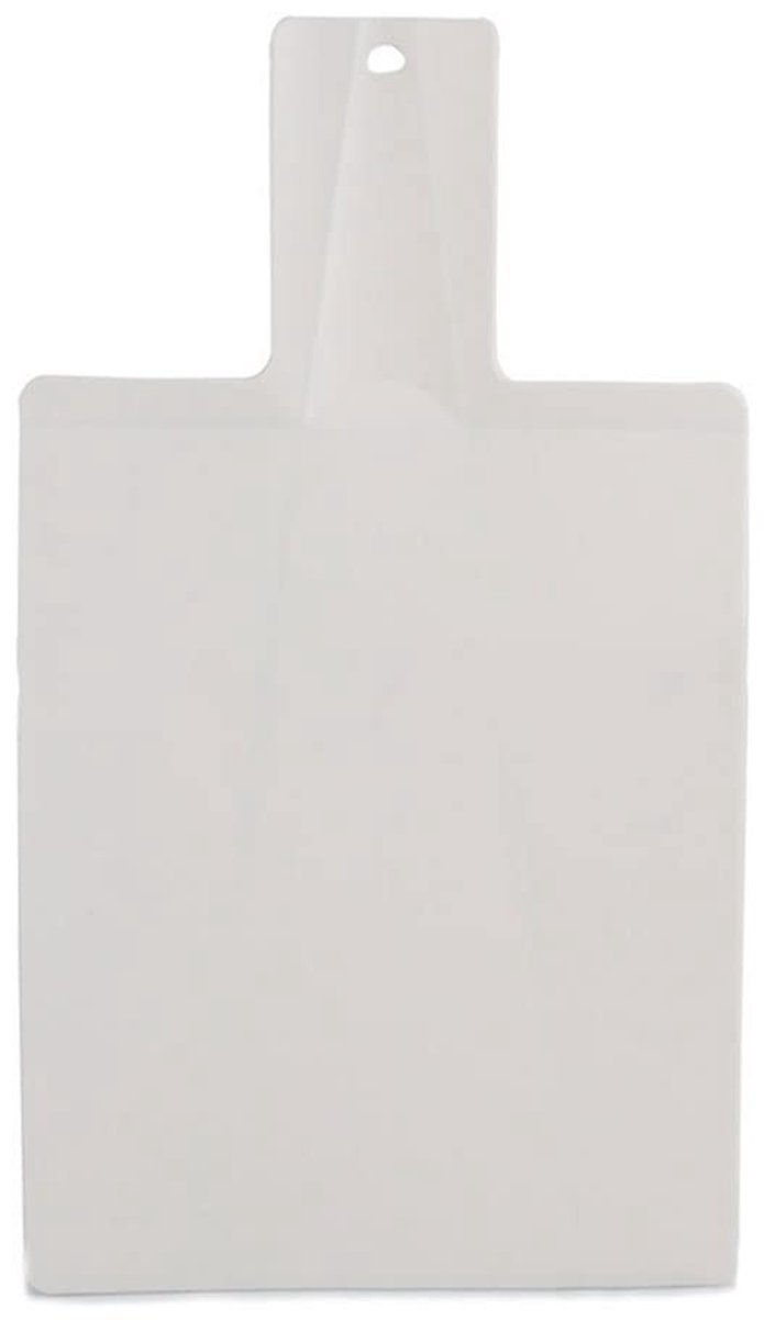 Dailygoods - Antislip Vouwsnijplank 38x21,5 cm voor Keuken en Picknick (Wit)