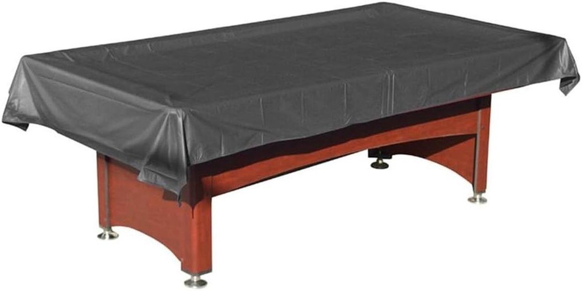 Tafel Beschermhoes - Stof- en waterdicht - Tafel Beschermen - Dubbellaags Materiaal - 276 x 169 cm - Zwart