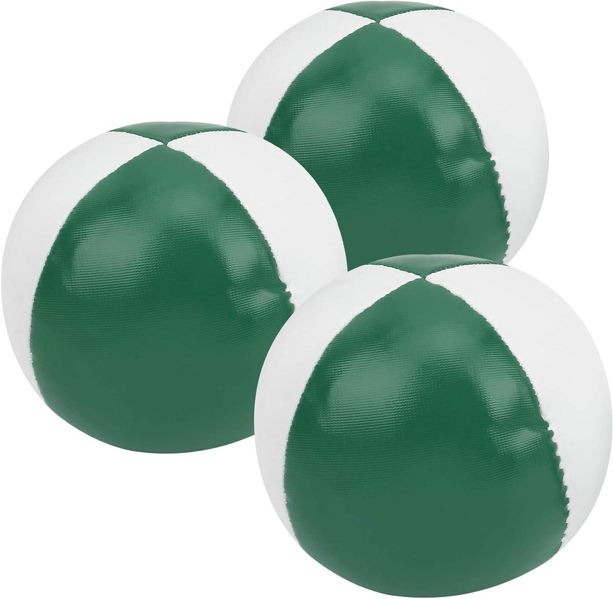 Generic Draagbare PU-jongleerballen Lichtgewicht Scheurbestendig Sterke Ballen voor Kinderen en Kantoor Vrije Tijd Binnen 3-delige Set
