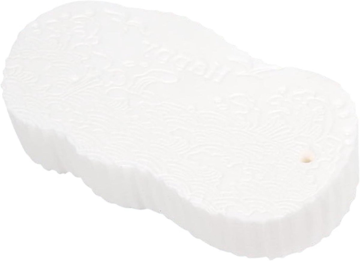 Douche Spons - Bad Spons - Huid Reinigen - Dubbelzijdig Textuur - 12.8 cm - Blauw