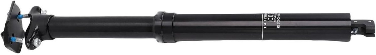 Fiets Zadelpen - Verstelbare Zadelpen - Comfortabel Fietsen - Interne Kabelgeleiding - 30.9 x 395mm - Zwart