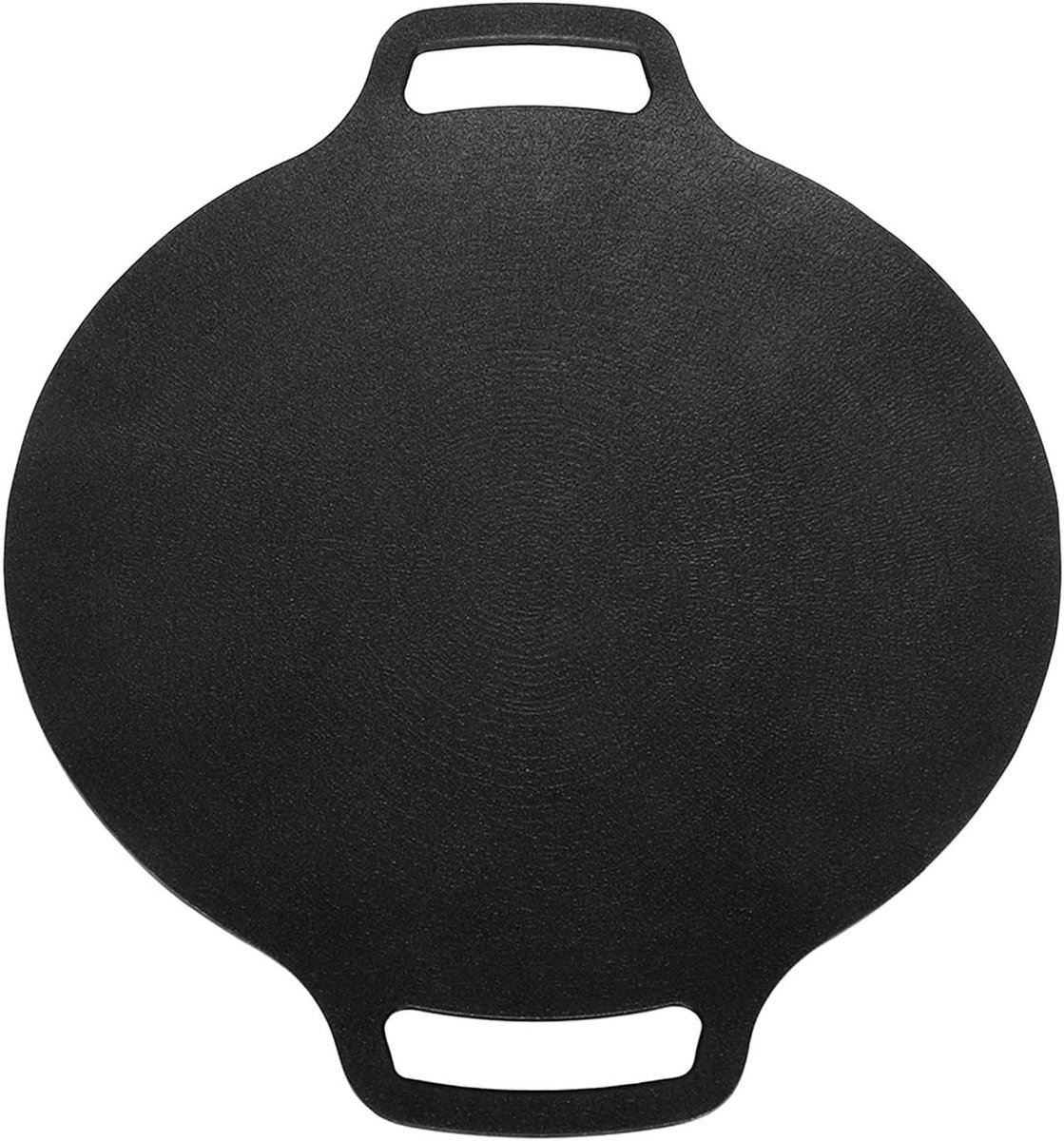 BBQ-grillpan - Koreaanse bakplaat - Buiten koken - Antiaanbaklaag - 36cm - Zwart