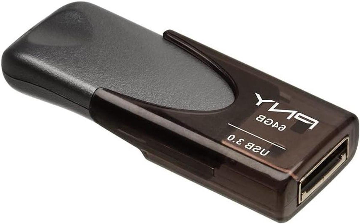 USB Stick - Geheugenstick Opslag - Snelle Data Overdracht - USB 3.0 Technologie - 64GB Capaciteit - Zwart