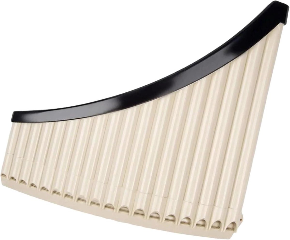 Hars Panfluit - Muziek Instrument - Muziek Maken - Gebogen Ontwerp - 25 Cm - Naturel