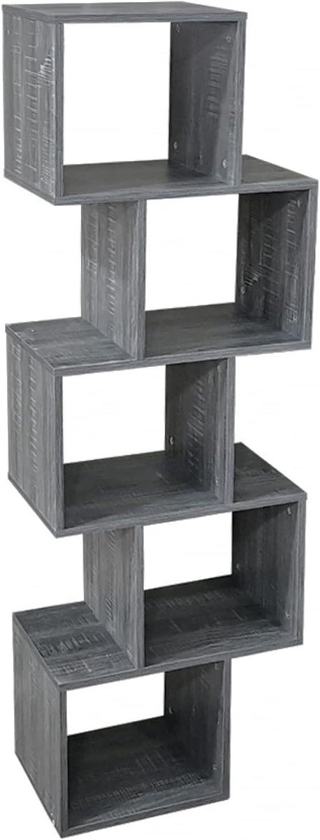Opbergkast Met Vakken - Modulaire Kubus - Woonkamer Inrichten - Speels Ontwerp - 60x40x23