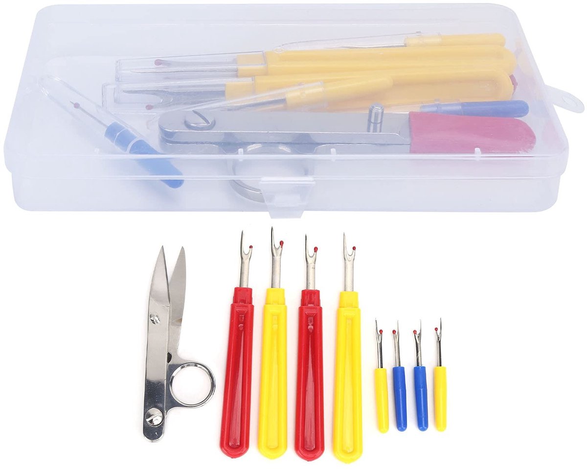 Dailygoods - Naadripper met Comfortabel Roestvrij Stalen Handvat voor DIY Projecten