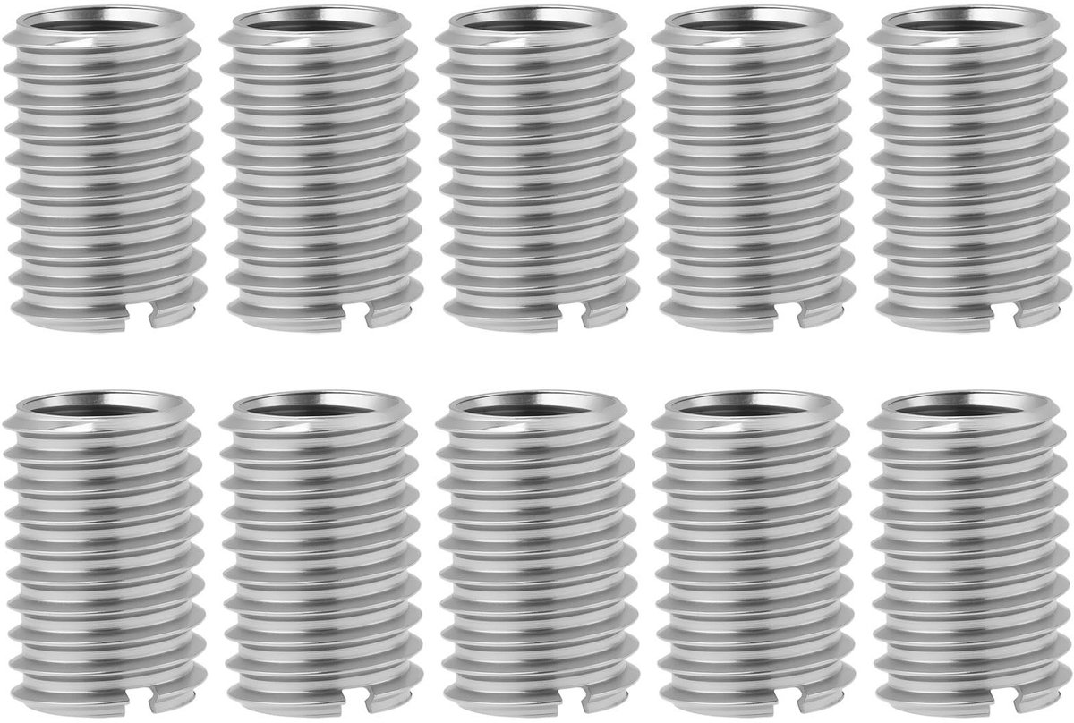 Dailygoods - Set van 10 M10 naar M8 Schroefdraad Adapters