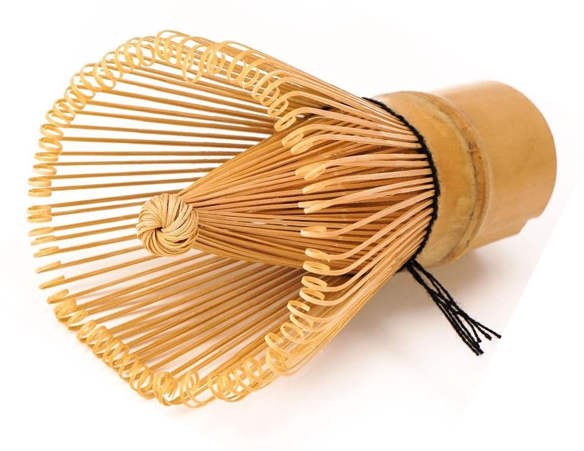 Bamboe Matcha Bezem - Matcha whisk 64 prongs - Matcha Thee Accessoire