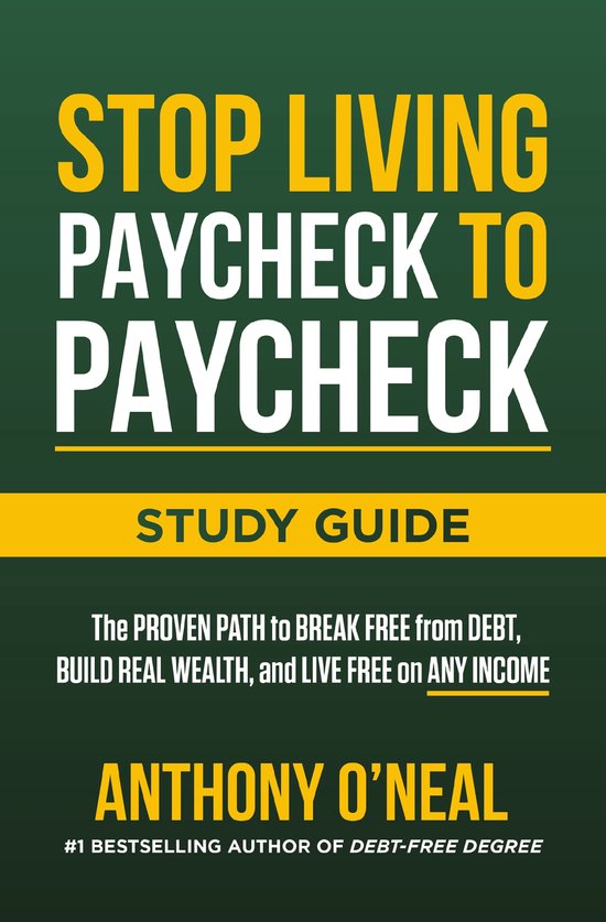 Stop Living Paycheck to Paycheck Study Guide - cover