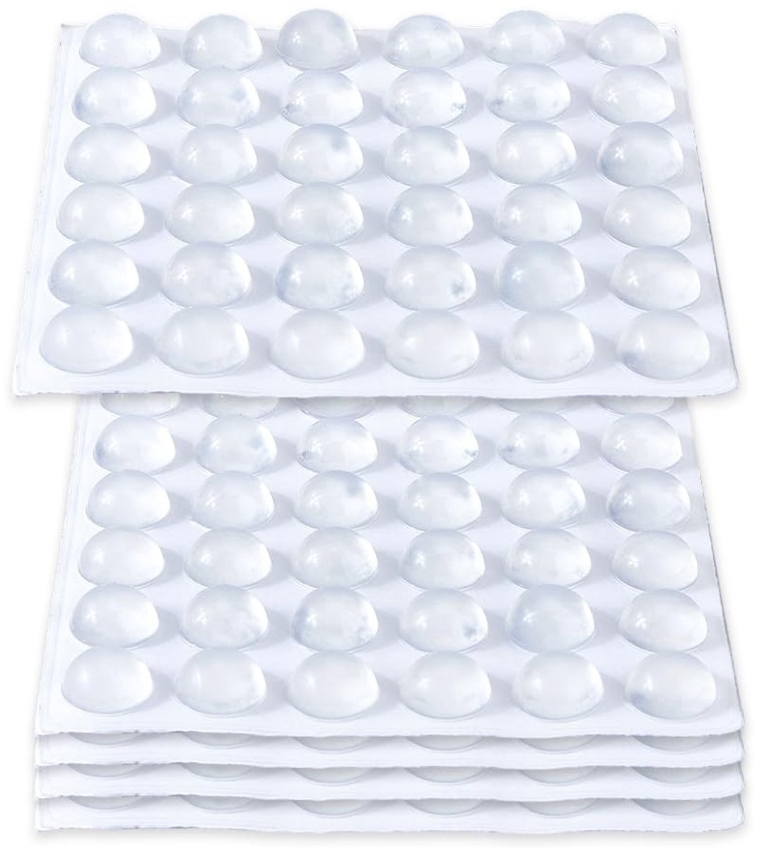 Dailygoods - Set van 108 Transparante Toetsenbord Nagelbeschermers