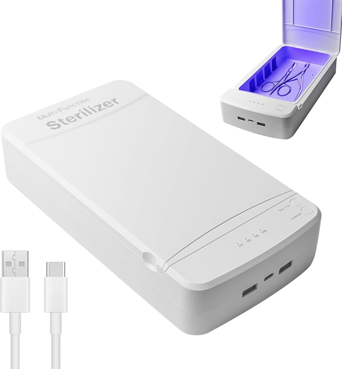 Dailygoods - Draagbare UV-Lamp voor Sterilisatie en Desinfectie van Nagels