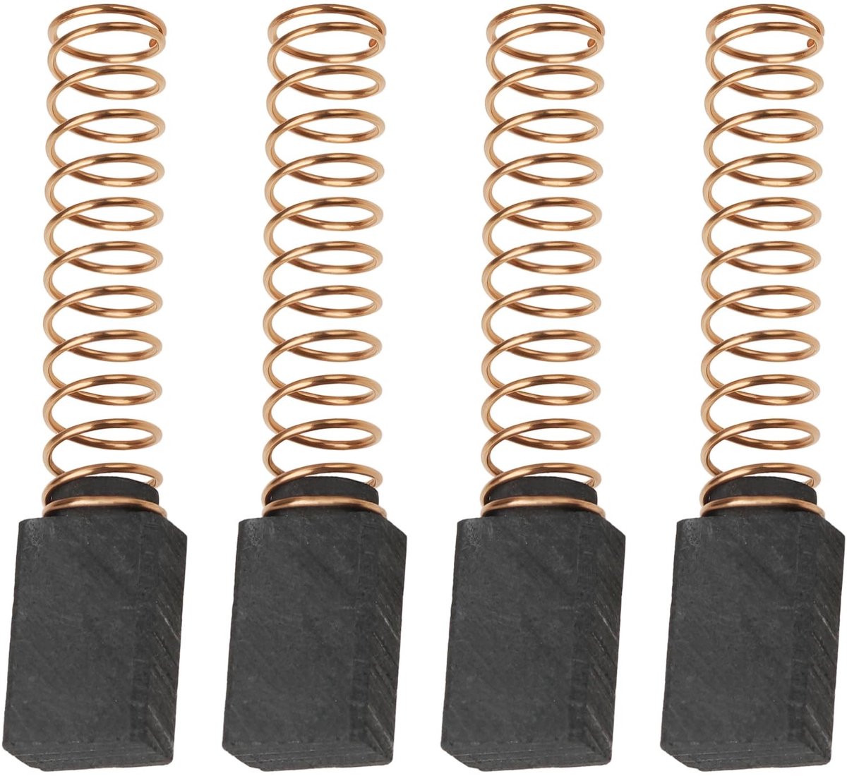 Dailygoods - 2 Paar Koolborstels voor Saeco Koffiemachines 4x6.25x10mm