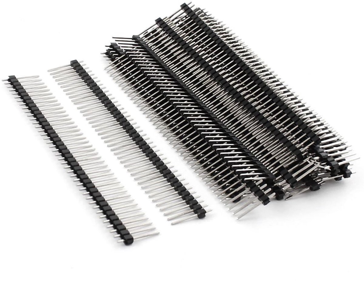 Dailygoods - 40 Pin Mannelijke Header Strip voor PCB - Pack van 25