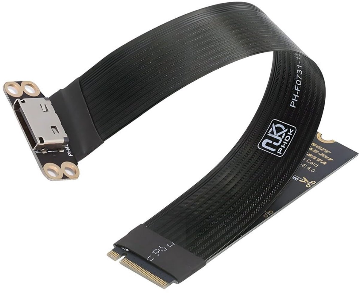 Dailygoods - Oculink naar PCI-E NVME M.2 Verlengkabel Adapter