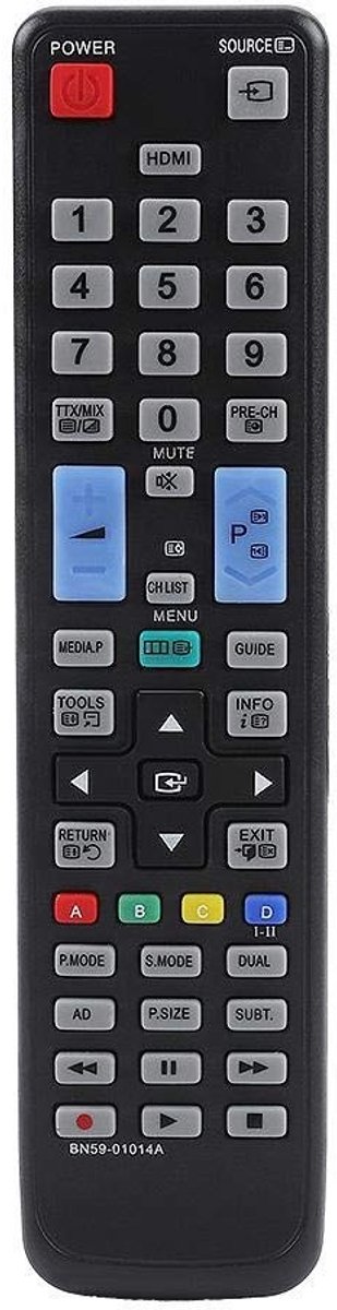 Dailygoods - Dailygoody - Afstandsbediening Vervanging - Geschikt voor LED Smart TV - Compatibel met meerdere modellen - Gebruiksvriendelijk - Betrouwbare vervange...