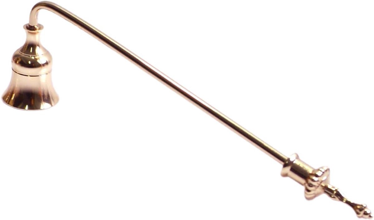 Metalen Kaarsblusser - Klok Gereedschap - Veilig Doven - Klokvormig Design - 25.8 cm - Zilver