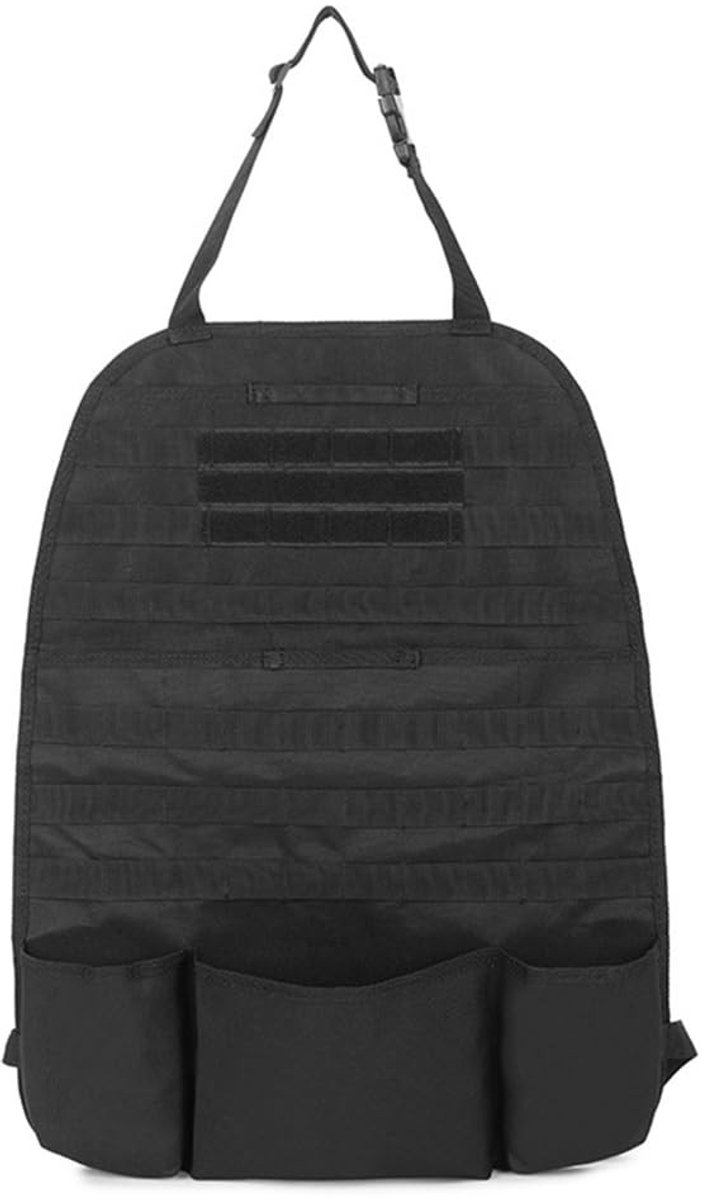 Dailygoods - Tactische Organizer voor Autostoel met Verstelbare Schouderbanden