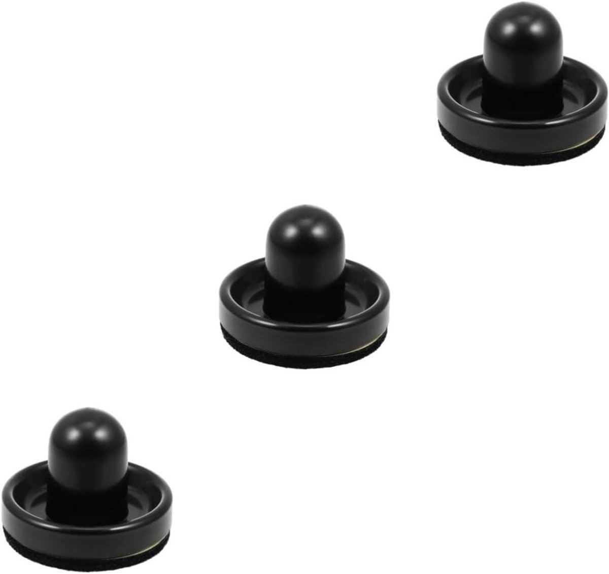BESPORTBLE 3 Sets Airhockey Pluizenduwers Set Hockeyonderdelen Vervangende Airhockeyaccessoires Van Kunststof Voor Het Spel