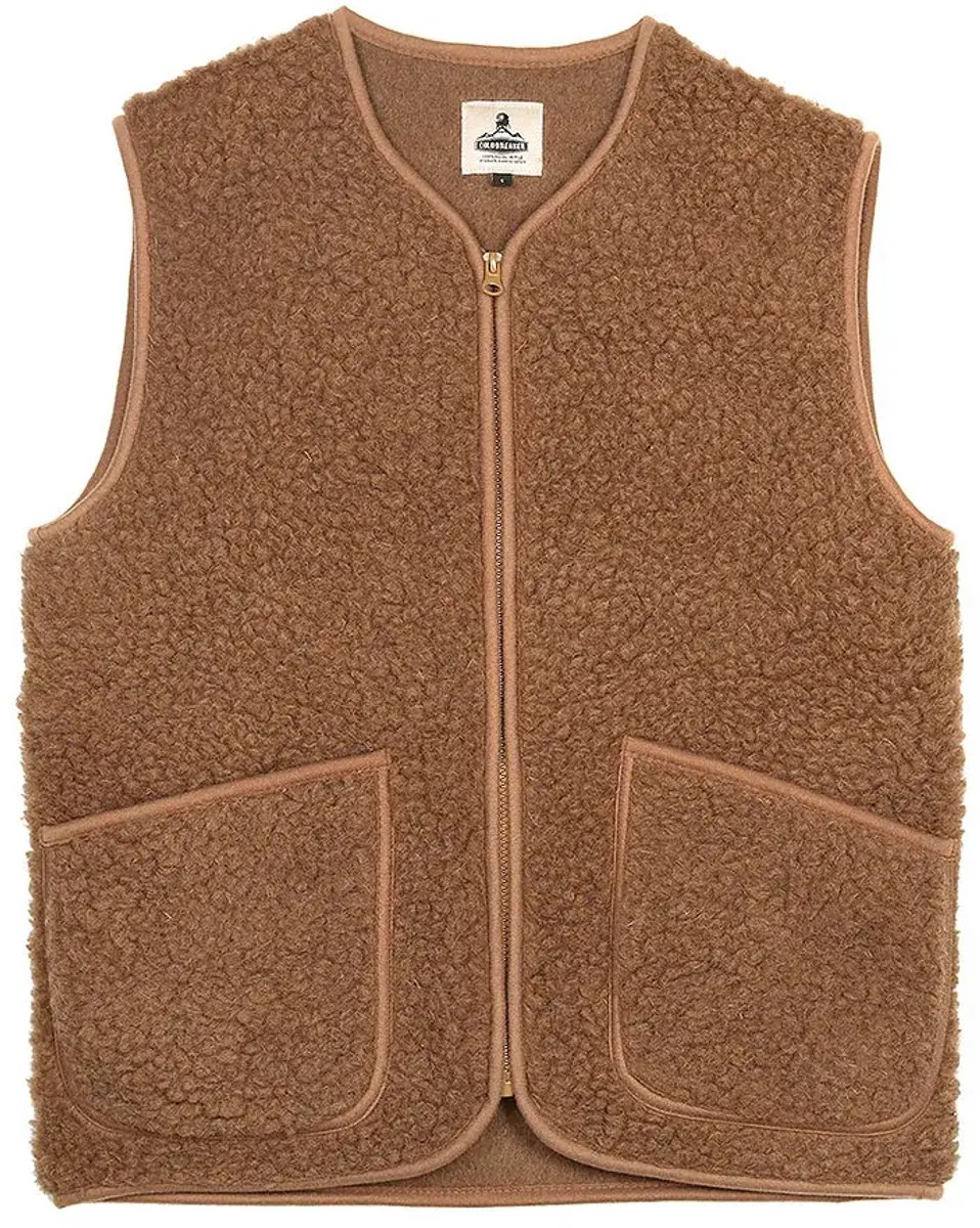 Mouwloos jasje Coldbreaker Peptiko Bruin