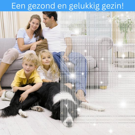NBAP® Kralengordijn Deur - Vliegengordijn - Anti Muggen Gordijn - Raamdecoratie - Kamertrend — afbeelding 3
