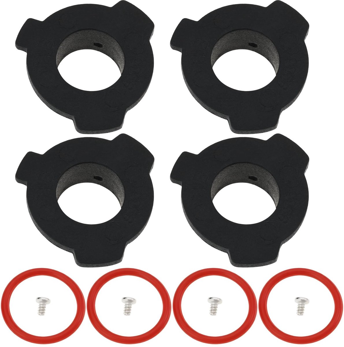 Dailygoods - Set van 4 LED Lamp Adapter Bases voor HB4 9006 Lampen