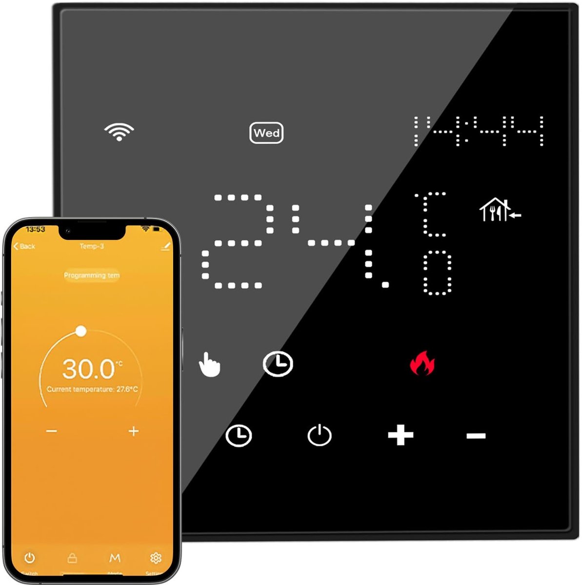 Dailygoods - WiFi Smart Thermostaat voor Vloerverwarming en Gasketel