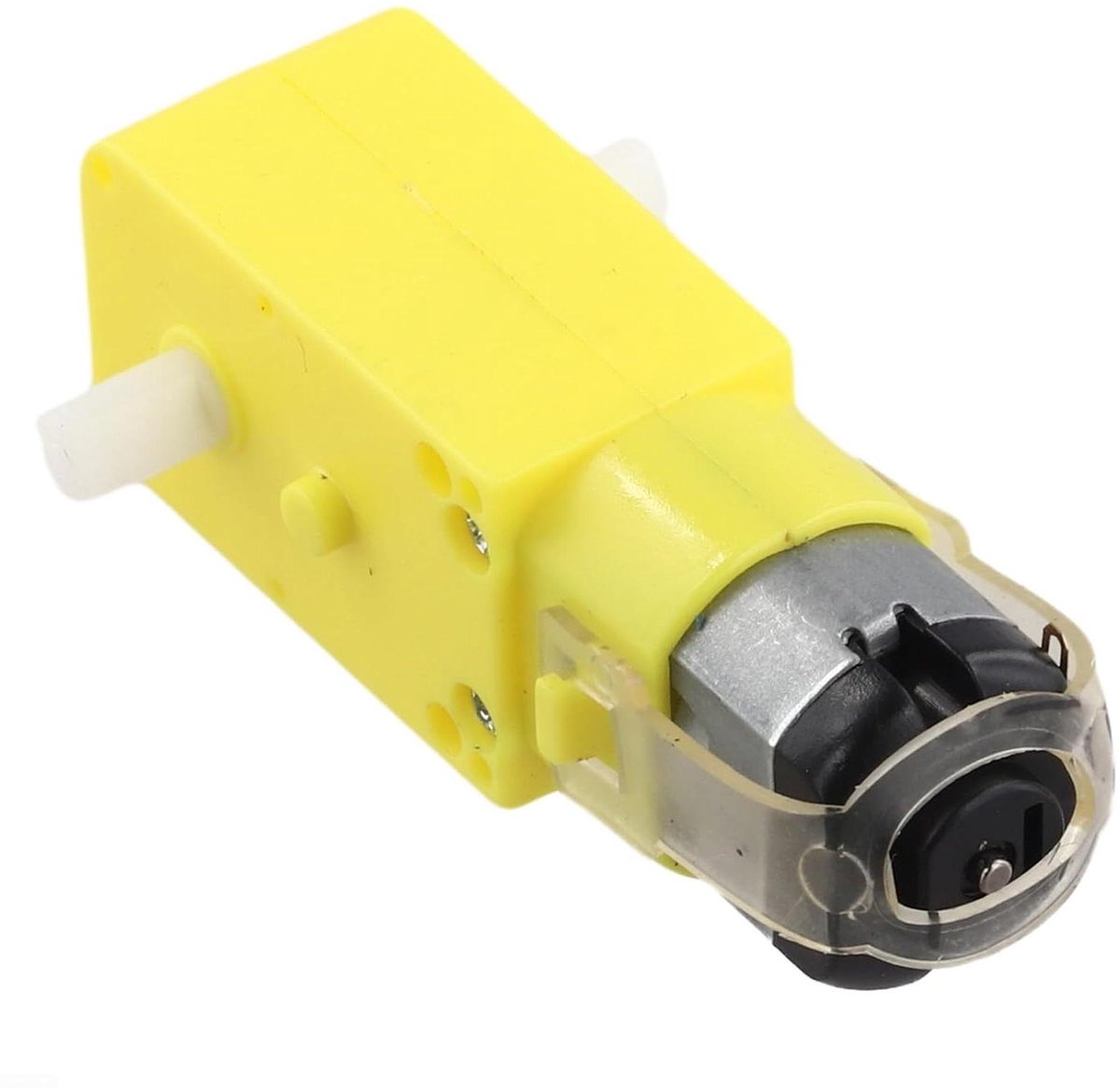 Hobby Motor - Robot Motor - Modelbouw Projecten - Geluidsarme Werking - 1:48 Overbrenging - Zwart