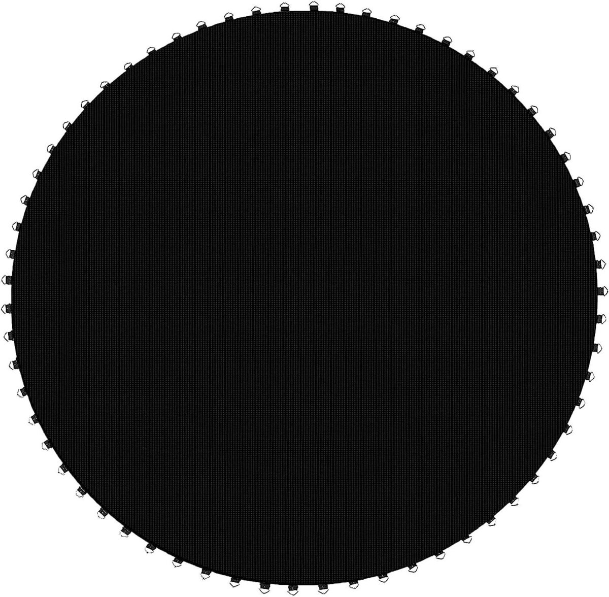 Trampoline Mat - Springmat Onderdeel - Buiten Plezier - Veiligheidsnaden Ontwerp - 36 Gespen - Zwart