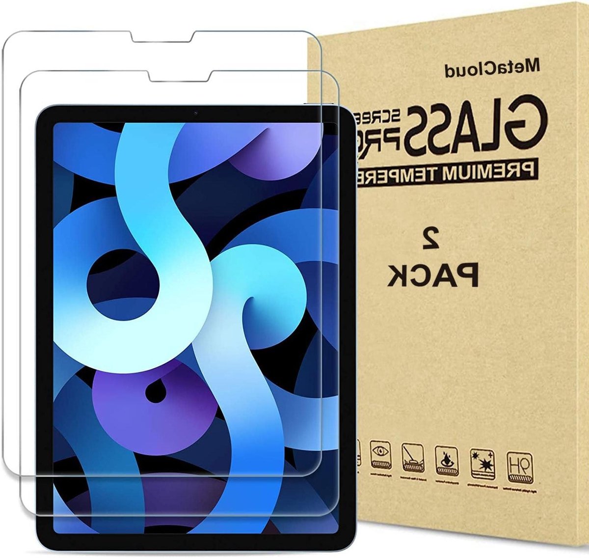 Screen Protector - Display Bescherming - Tablet Gebruik - 9H Hardheid - 10.9 Inch - Transparant