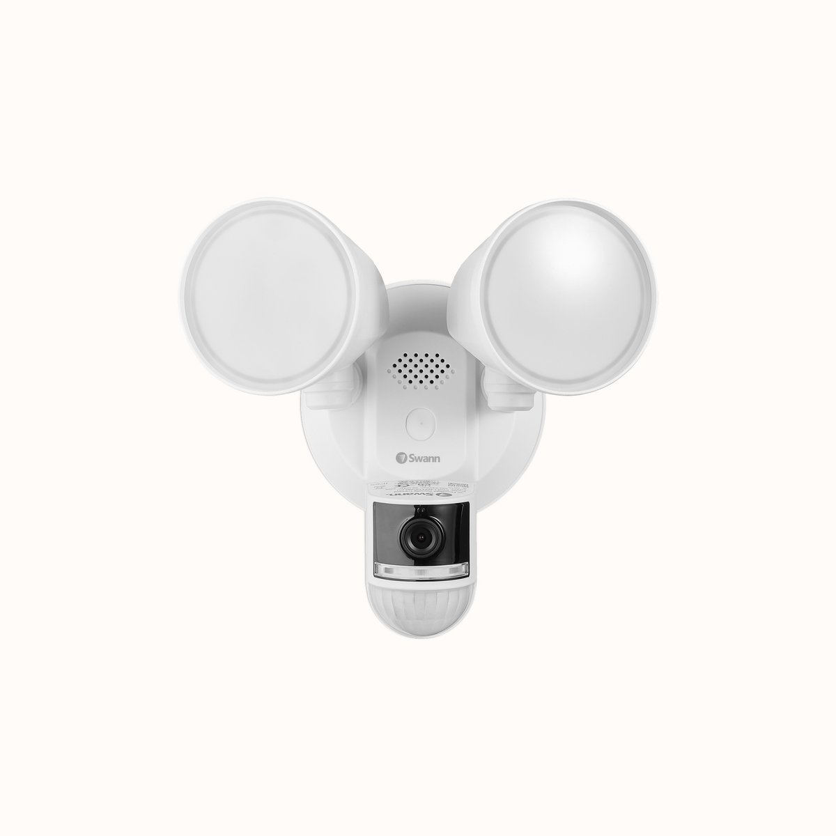 Swann 4K Floodlight Security Camera – Beveiligingscamera buiten – 4K Ultra HD – Floodlight met Sirene – Nachtzicht in Kleur - Heat & Motion Detectie