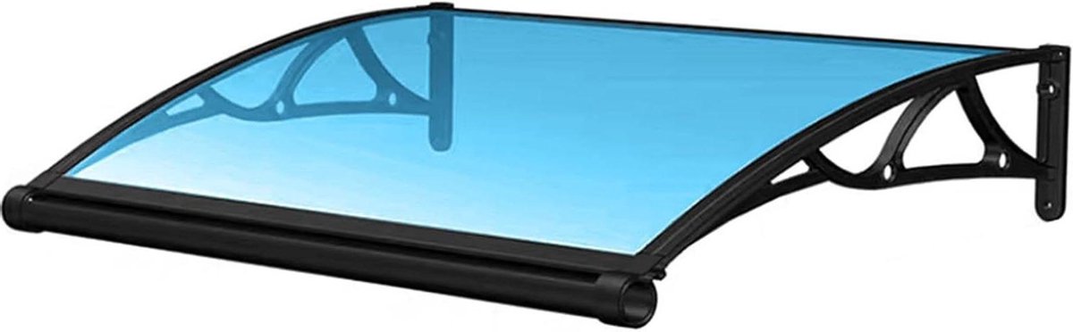 Deurluifel - Regenscherm voordeur - Buiten beschermen - Polycarbonaat paneel - 80 x 150 cm - Transparant