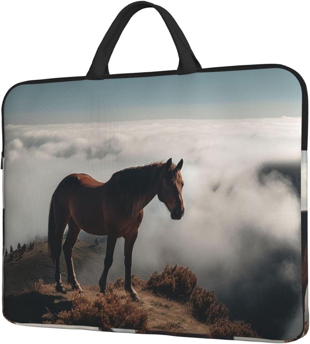 Laptop Sleeve - Computer Tas - Veilig Vervoer - Schokabsorberend - 14 inch - Print
