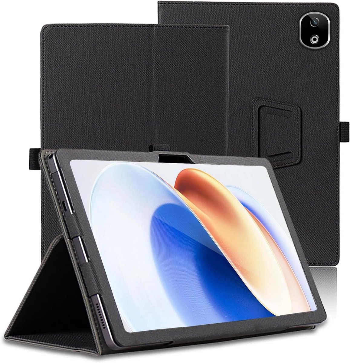 Tablethoes - Beschermhoes - Dagelijks Gebruik - Verstelbare Standaard - 11 inch - Zwart
