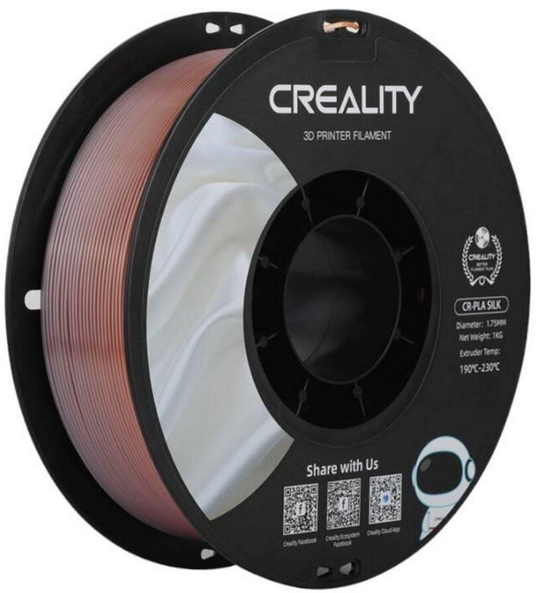 Creality Filament Cr-Silk Pla Voor 3D-Printers Hoge Kwaliteit Duurzaam