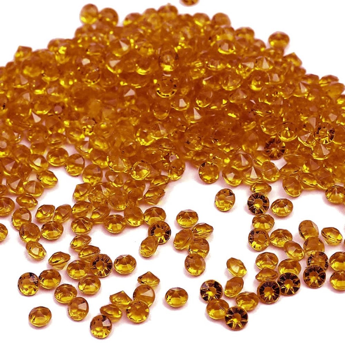 Allecto - Diamantkristallen - Decoratieve stenen - Kleurvol en fonkelend - 4 mm - Strooidecoratie - Geschikt voor bruiloften en feesten