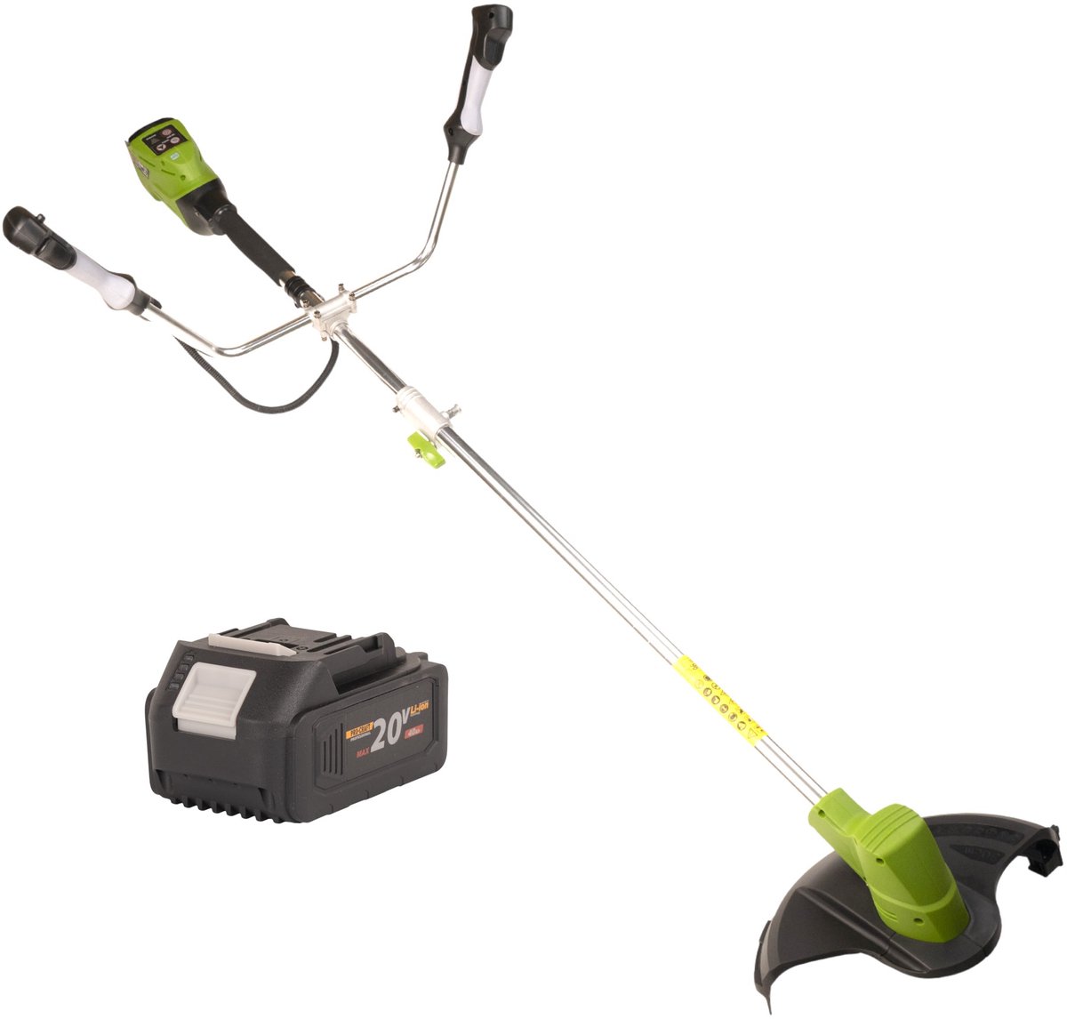 Procraft PTA30 accu-bosmaaier 20 V 300 mm borstelloos + 1x accu 4,0 Ah - zonder oplader