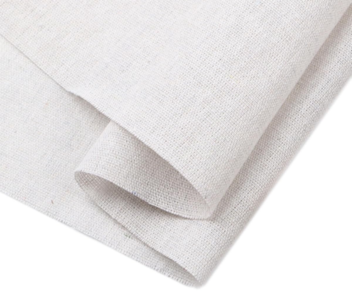 Allecto - Natuurlijke Linnen Stof - 100x150 cm - Katoen en Linnen - Ideaal voor DIY - Kleding en Accessoires - Duurzaam en Ademend - Geschikt voor ...