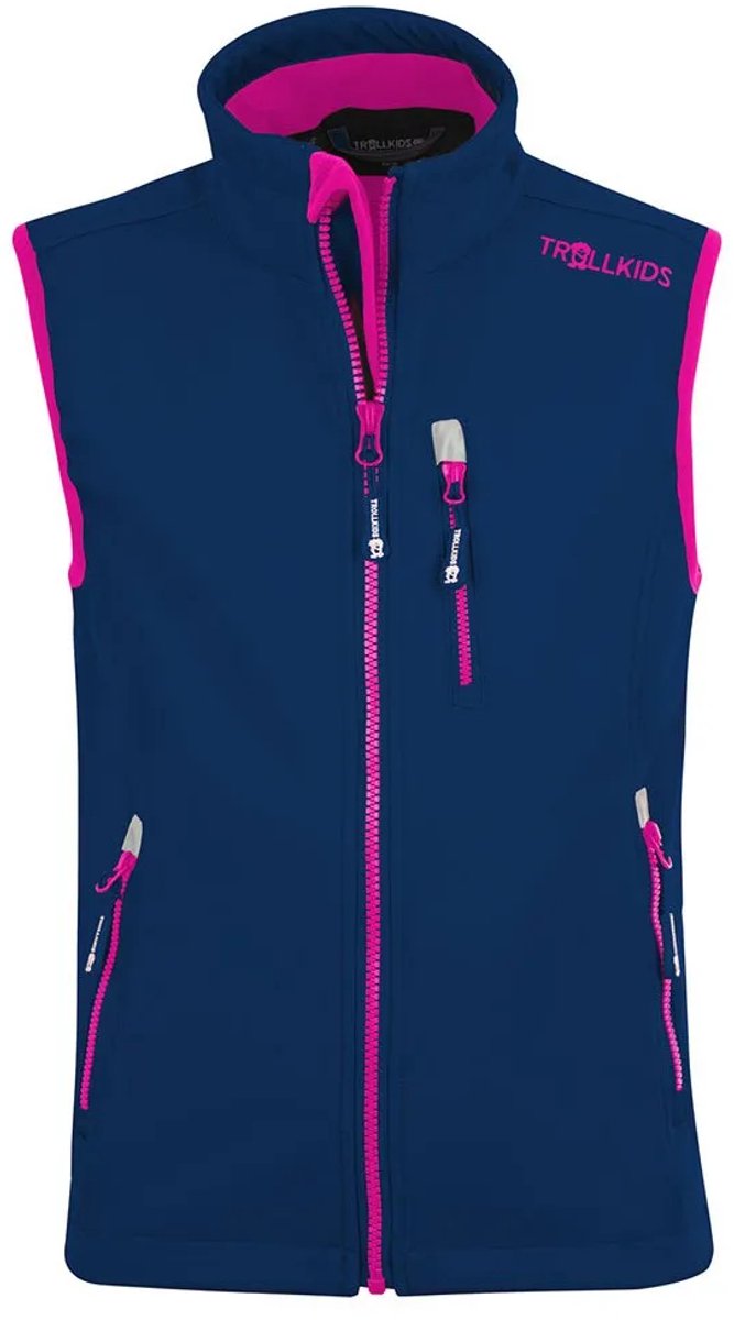 Trollkids Trollfjord Vest cm Kinderen Marineblauw