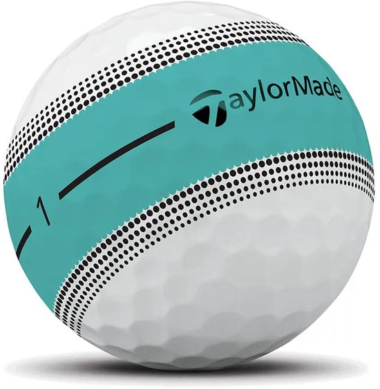 TaylorMade Tour Response Stripe Multi Golfballen 2026 - Wit - 12 Stuks van Merkloos — afbeelding 3
