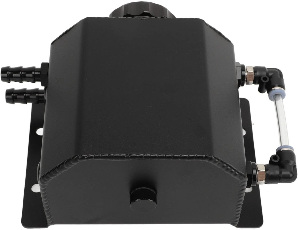 Universele Radiator Expansietank 1L Aluminium - Perfecte Vervanging voor Auto's