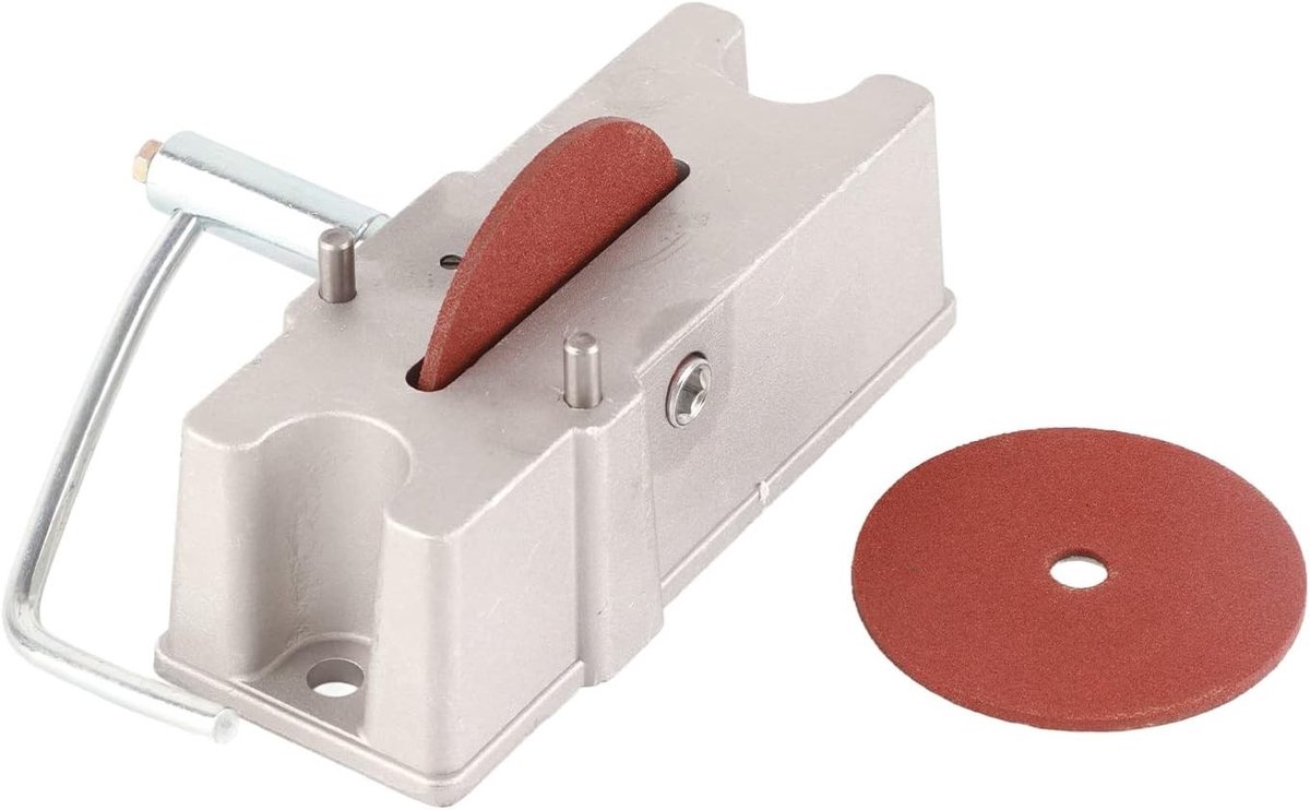 Allecto - Piston Ring Filer - Piston Grinder - Handmatig - Aluminium en RVS - Motor - Duurzaam - Zilver - Cilindercompressie - Universeel Model