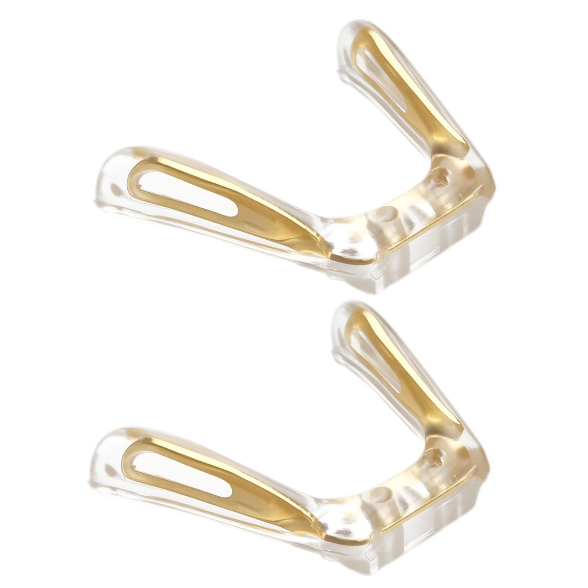 Allecto - Silikonenen Neuspads - Comfortabel en Duurzaam - Gouden Kleur - Brillen Accessoire - Ideaal voor dagelijks gebruik - Geschikt voor Brille...