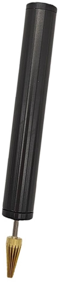 Allecto - Lederen randkleuring roller - Olie applicator pen - Do-it-yourself tool - Messing tip - Voor randkleuring - Perfect voor leerbewerking