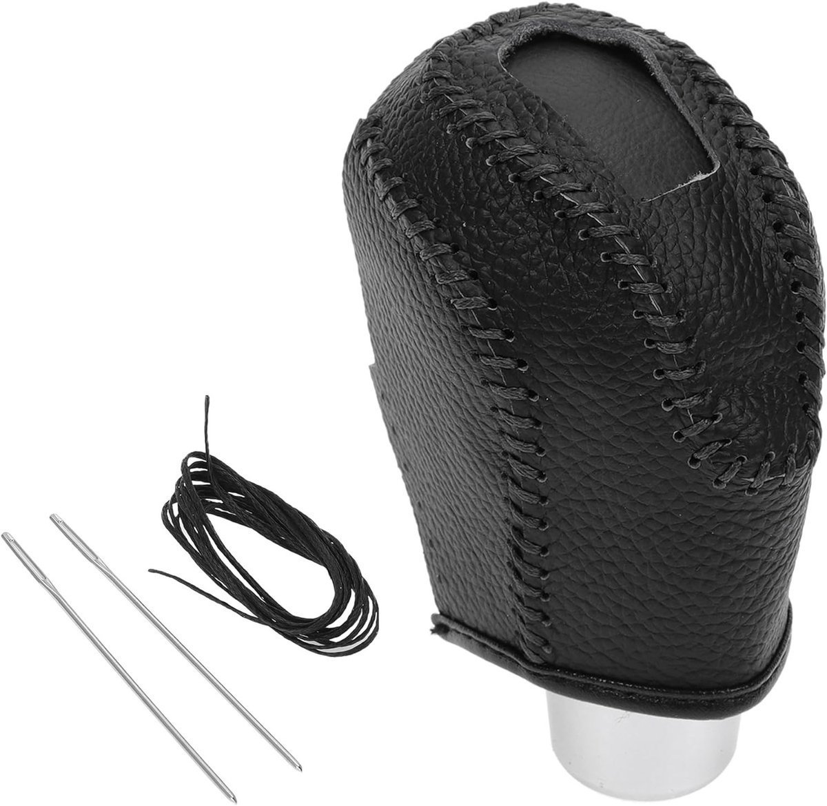 Shift Knob Cover voor Volkswagen Taos 2022-2023 - Anti-Slip Faux Leather, Stuurknop Bescherming en Comfort Verbetering